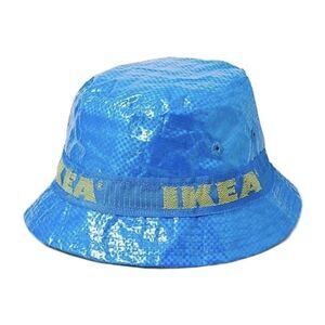 IKEA Bucket Hat KNORVA Frakta with Lining & Vent Holes Rain Hat Sun Hat